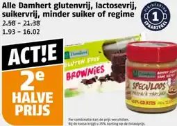 Poiesz Alle Damhert glutenvrij, lactosevrij, suikervrij, minder suiker of regime aanbieding