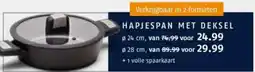 Poiesz Hapjespan met deksel aanbieding