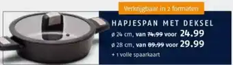 Poiesz Hapjespan met deksel aanbieding