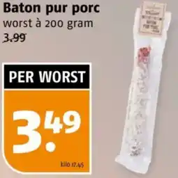 Poiesz Baton pur porc aanbieding