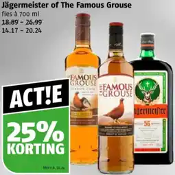 Poiesz Jägermeister of The Famous Grouse aanbieding