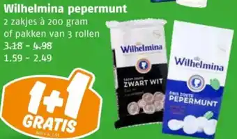 Poiesz Wilhelmina pepermunt aanbieding