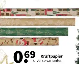 Wibra Kraftpapier aanbieding
