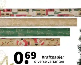 Wibra Kraftpapier aanbieding