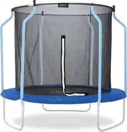 Bol.com Plum Wave Springsafe Trampoline met veiligheidsnet - 244 cm - Met mist aanbieding