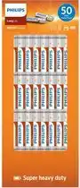 Bol.com Philips Longlife - AAA Batterijen - 50 stuks aanbieding