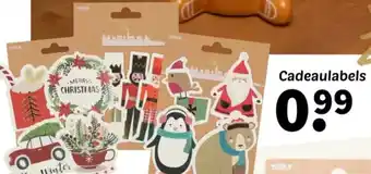Wibra Cadeaulabels aanbieding