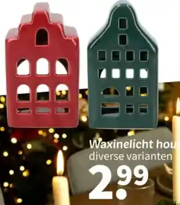 Wibra Waxinelicht houder aanbieding