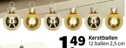 Wibra Kerstballen aanbieding