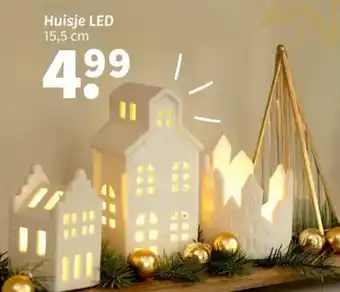Wibra Huisje LED aanbieding