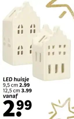 Wibra LED huisje aanbieding