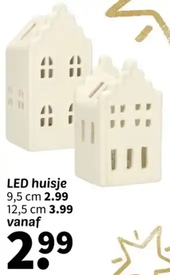 Wibra LED huisje aanbieding