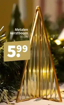 Wibra Metalen kerstboom aanbieding