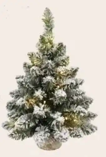 Karwei Kunstkerstboom sneeuw aanbieding