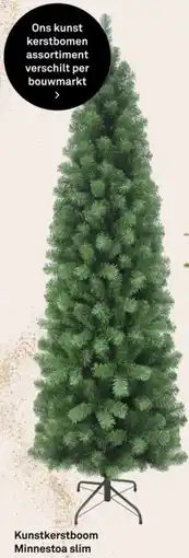 Karwei Kunstkerstboom Minnestoa slim aanbieding