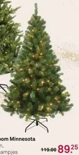 Karwei Kunstkerstboom Minnesota aanbieding