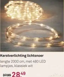 Karwei Kerstverlichting lichtsnoer aanbieding