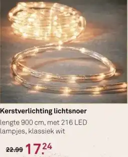Karwei Kerstverlichting lichtsnoer aanbieding