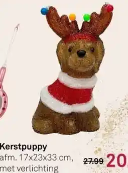 Karwei Kerstpuppy aanbieding