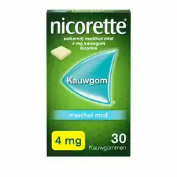 Plein.nl Nicorette Suikervrij Kauwgom aanbieding