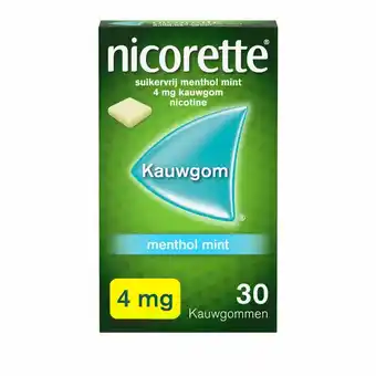 Plein.nl Nicorette Suikervrij Kauwgom aanbieding