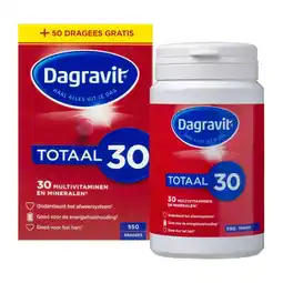 Plein.nl gratis verzending2+2 gratis: Dagravit Totaal 30 500 stuks aanbieding