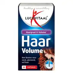 Plein.nl gratis verzending2+2 gratis: Lucovitaal Haar Groei & Volume 30 aanbieding