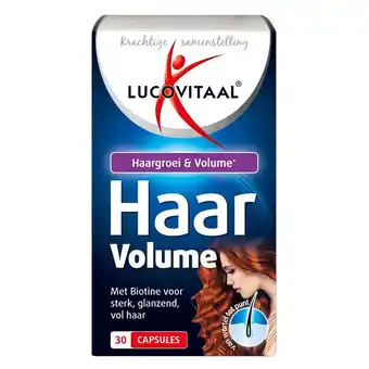 Plein.nl gratis verzending2+2 gratis: Lucovitaal Haar Groei & Volume 30 aanbieding