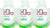 Bol.com Unicura Vloeibare Zeep Ultra 250 ml Pomp - Voordeelverpakking 18 stuks aanbieding