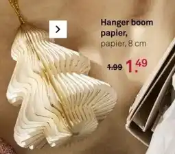 Karwei Hanger boom papier, aanbieding