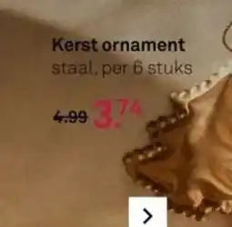 Karwei Kerst ornament aanbieding