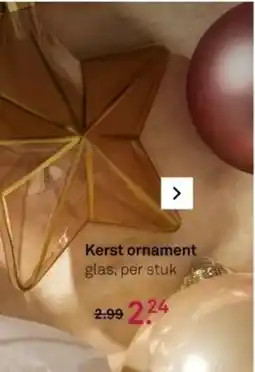 Karwei Kerst ornament aanbieding