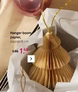Karwei Hanger boom papier, papier aanbieding