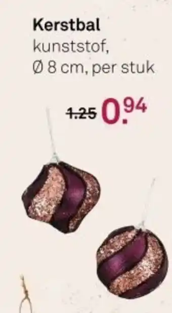 Karwei Kerstbal aanbieding