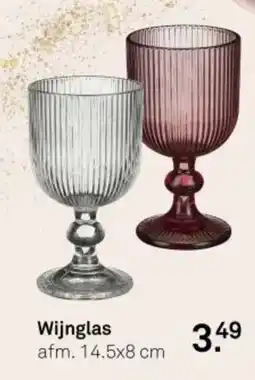 Karwei Wijnglas aanbieding