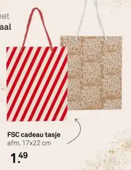Karwei FSC cadeau tasje aanbieding