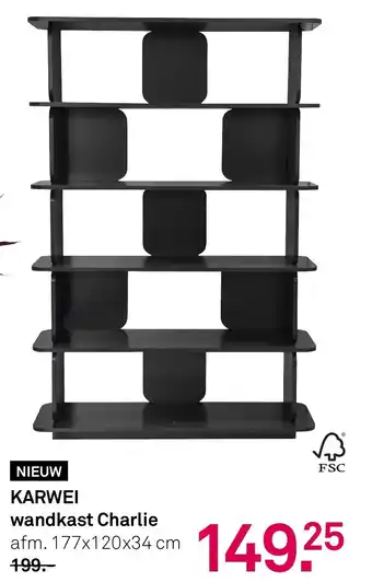 Karwei KARWEI wandkast Charlie aanbieding