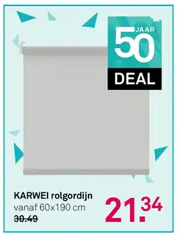 Karwei KARWEI rolgordijn aanbieding
