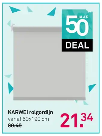 Karwei KARWEI rolgordijn aanbieding