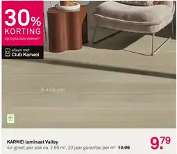 Karwei KARWEI laminaat Valley aanbieding