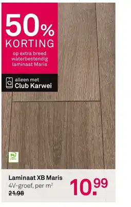 Karwei Laminaat XB Maris aanbieding