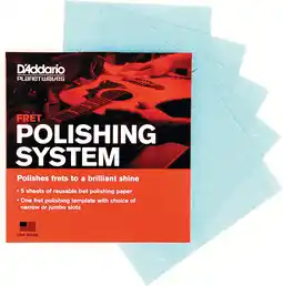 Amazon Planet Waves PW-FRP Fret Polishing System 5x polijstdoeken, blauw aanbieding