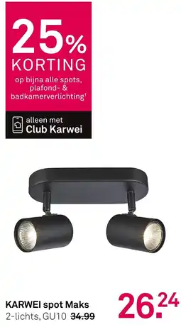 Karwei KARWEI spot Maks aanbieding