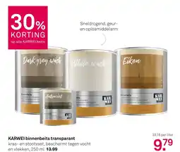 Karwei KARWEI binnenbeits transparant aanbieding