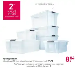 Karwei Opbergbox click aanbieding