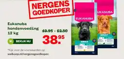 Welkoop Eukanuba hondenvoeding aanbieding