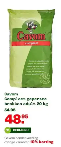 Welkoop Cavom Compleet geperste brokken adult aanbieding