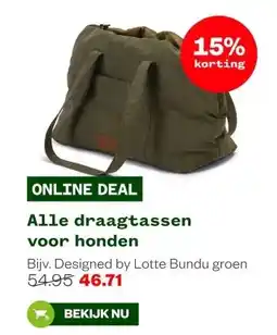 Welkoop Alle draagtassen voor honden aanbieding