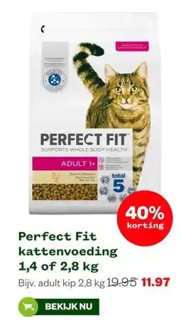 Welkoop Perfect Fit kattenvoeding aanbieding