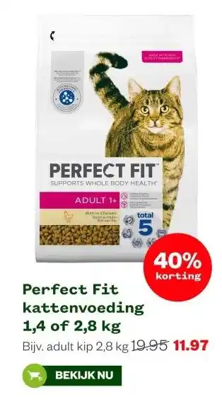 Welkoop Perfect Fit kattenvoeding aanbieding